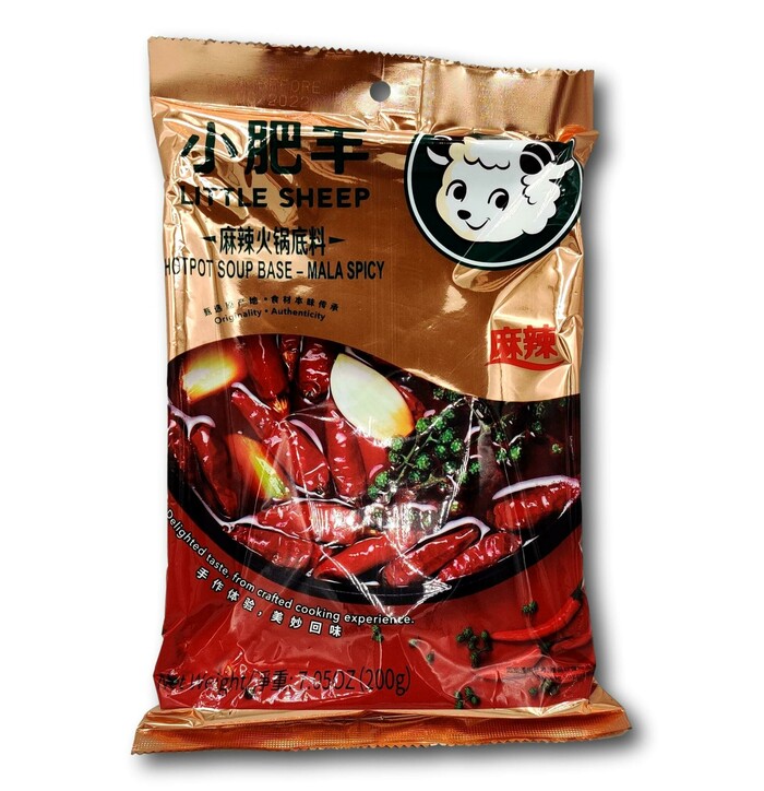 Little Sheep Hot Pot Soup Base Mala 200g image