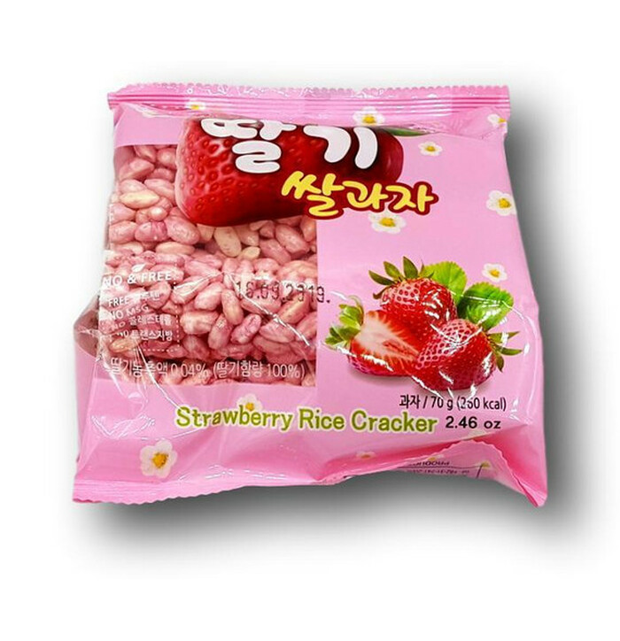 Mammos Rice Cracker Strawberry  70 g image