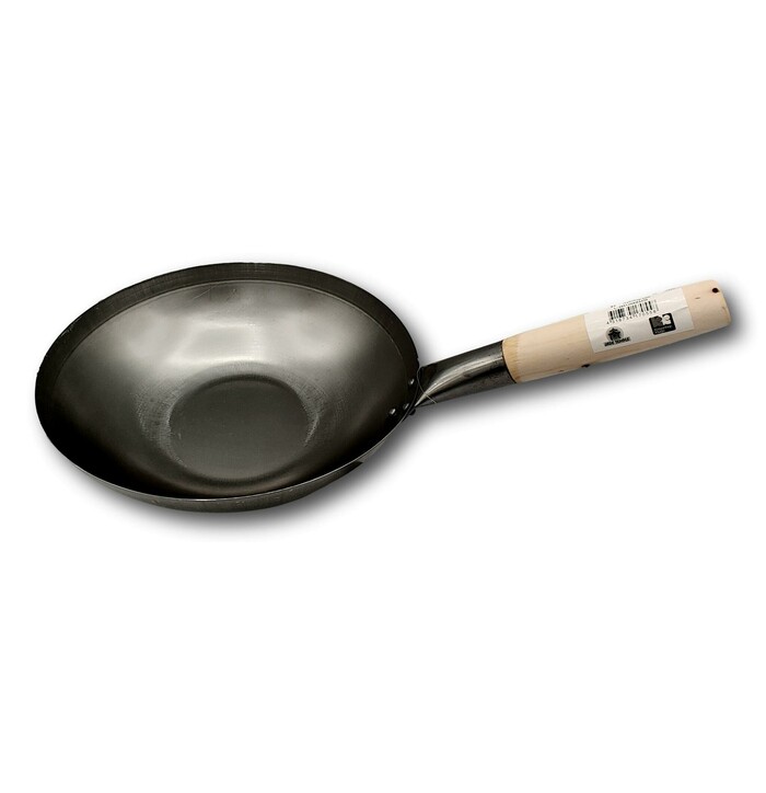 Jade Temple Wok with flat bottom  30cm image