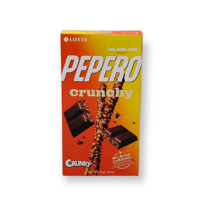 Lotte Pepero Crunky keksitikku 39g kuva