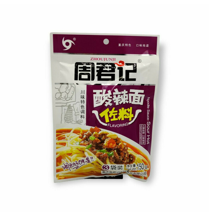 Zhou Jun Ji Noodle Sauce Sour Hot  150g image