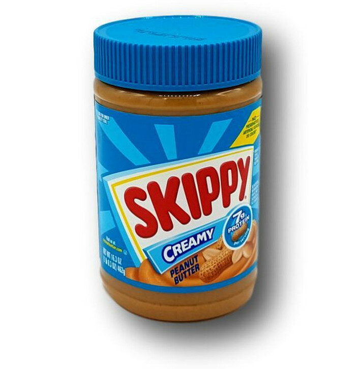 Skippy Creamy Peanut Butter  454 g image