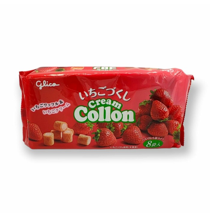 Glico Cream Collon Strawberry 108g image