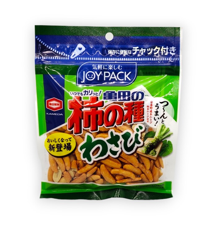 Kameda Kakinotane Wasabi (Rice Crackers & Peanuts) image