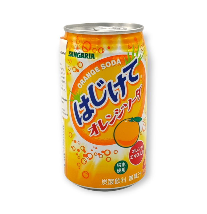 Sangaria Hajikete Orange Soda 350ml image