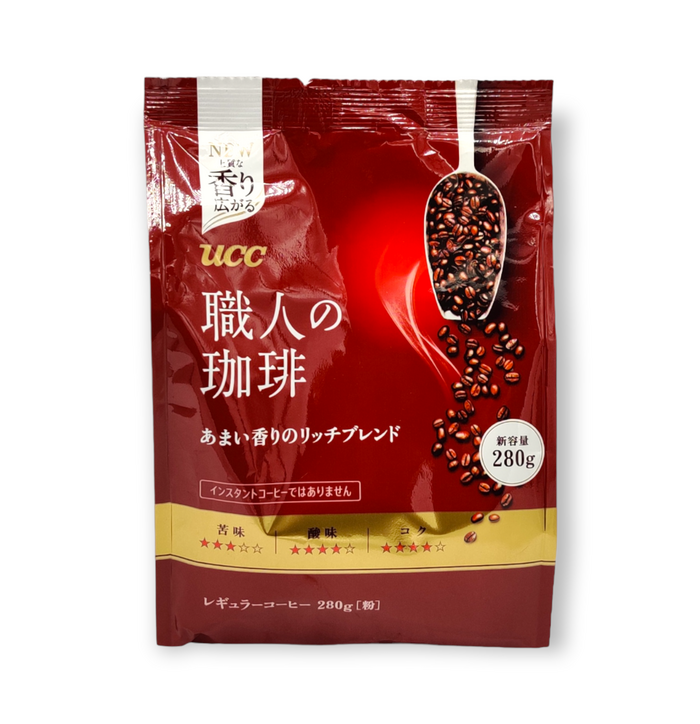 UCC Blended Ground Coffee Beans 280g image