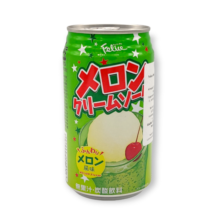 Tominaga Shokuhin Melon Cream Soda 350ml image