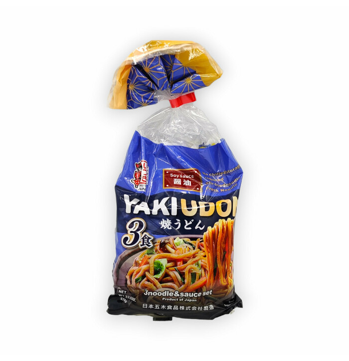 Itsuki YakiUdon Noodle Soy Sauce Fl 678g 3pc image