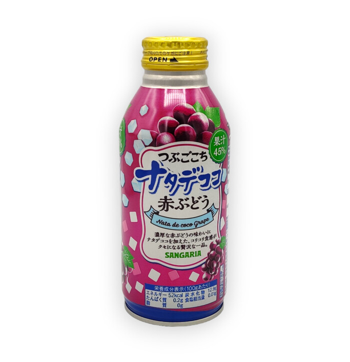 Sangaria Nata de Coco Grape Juice 380ml image