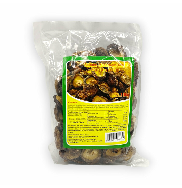 VN Shiitake Mushroom Small/Nam Huong 100g image