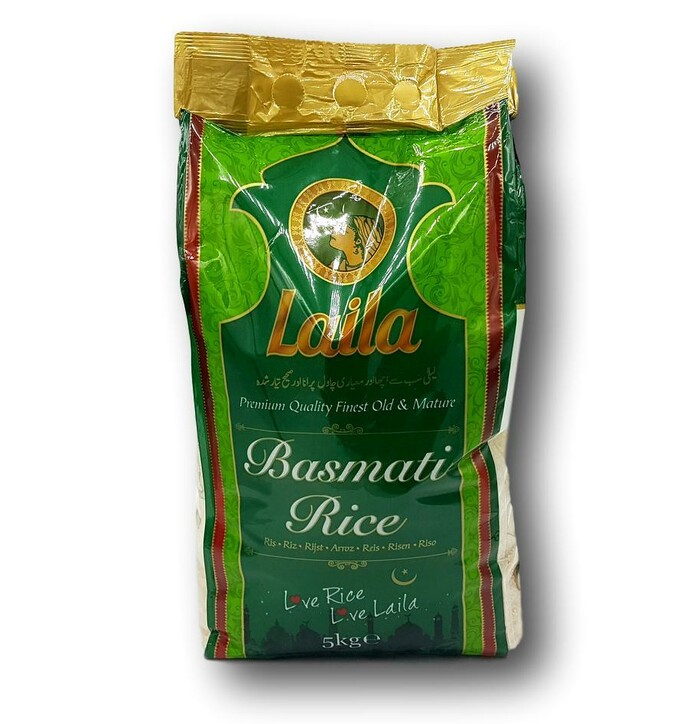 Laila Basmati Rice  5 kg image