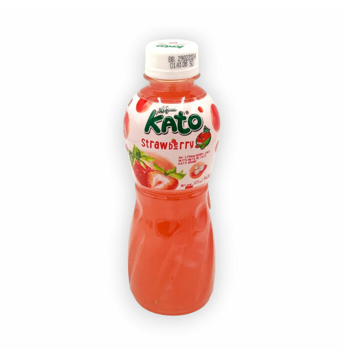 Kato Strawberry flavored drink with Nata 320ml image