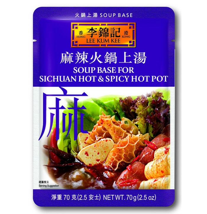 Lkk Sichuan tulinen hot pot -keittopohja 70 g kuva