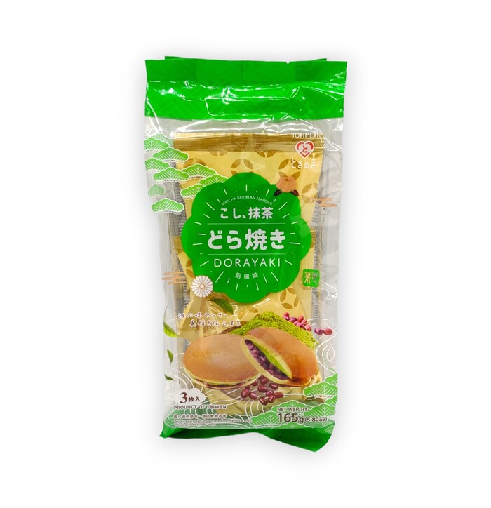 Tokimeki Dorayaki Matcha Red Bean 165g(3pc) image