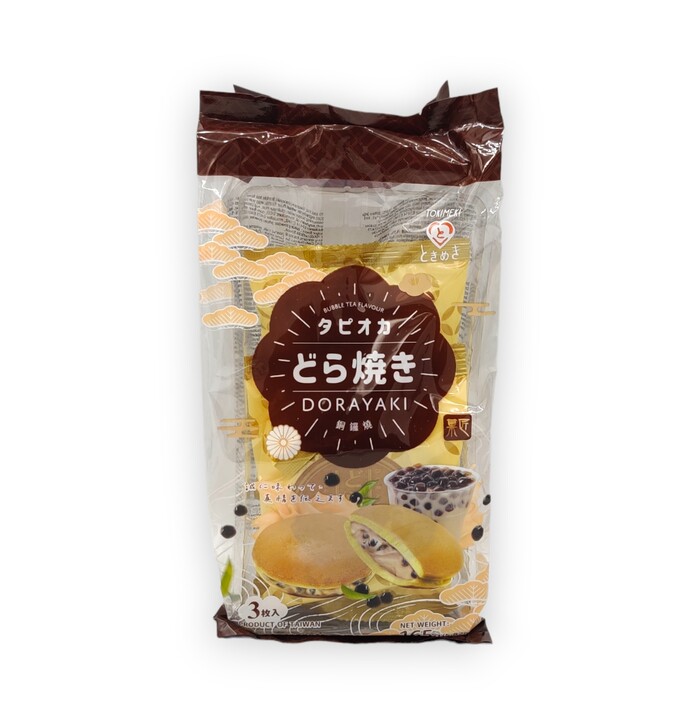 Tokimeki Dorayaki Boba Maitotee 165g(3pcs) kuva