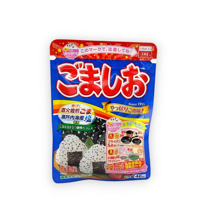 Marumiya Rice Seasoning with Black Sesame Salt 46g image