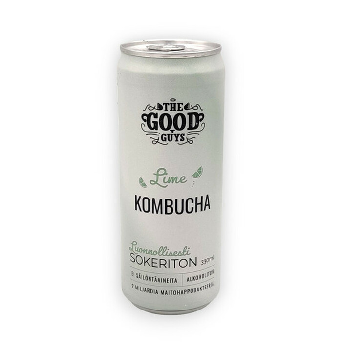 The Good Guys Kombucha Lime sokton 0,33l kuva