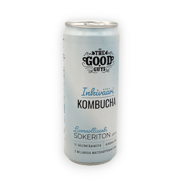 The Good Guys inkivaari Kombucha sokeriton 0.33l kuva