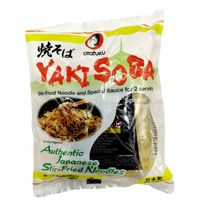 OTAFUKU Yakisoba nuudeli kastikkeella 2st 370g kuva