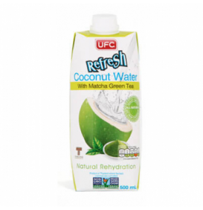 Ufc Coconut Water with Matcha 500 ml image